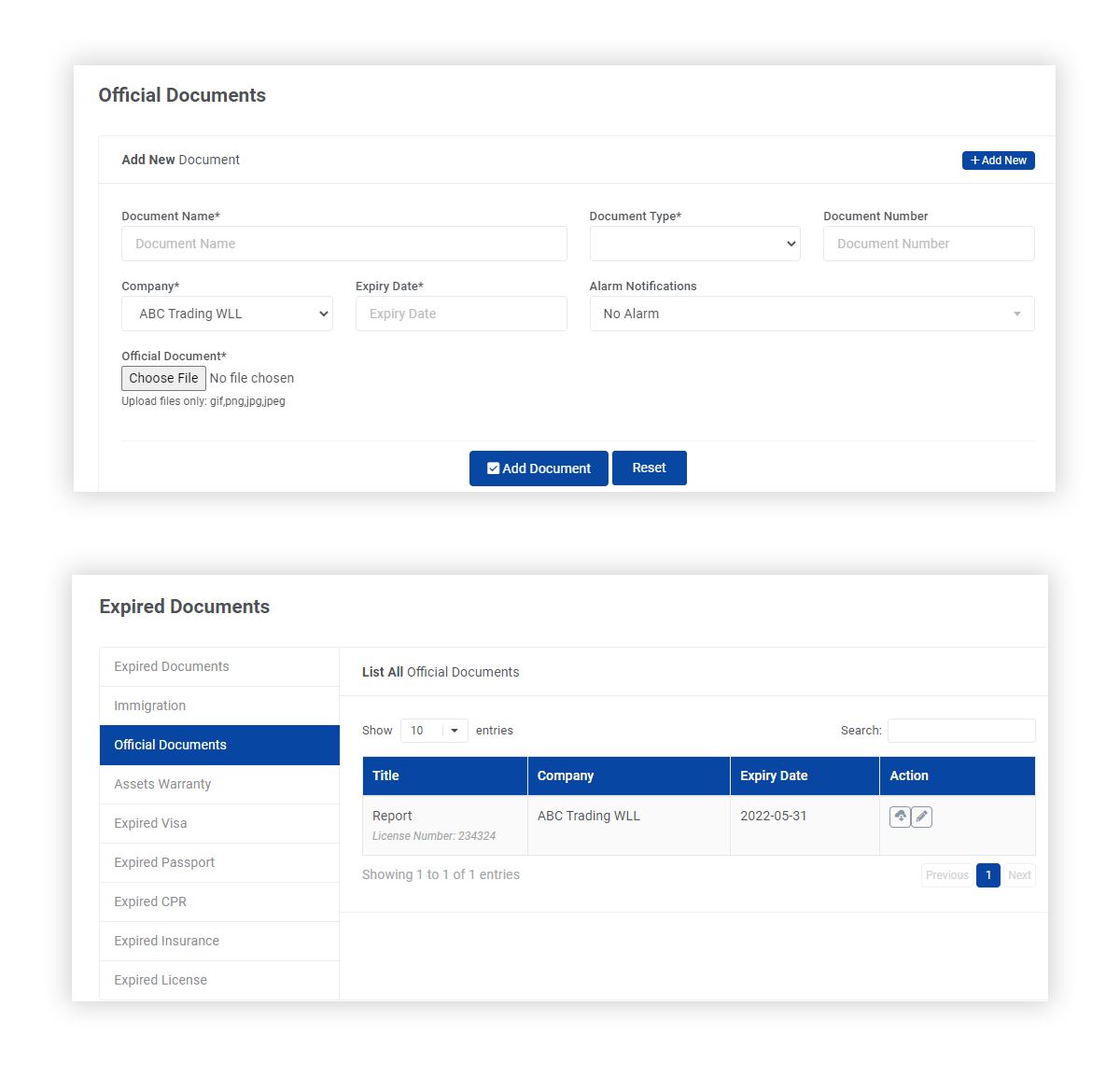 HR Document Management Software