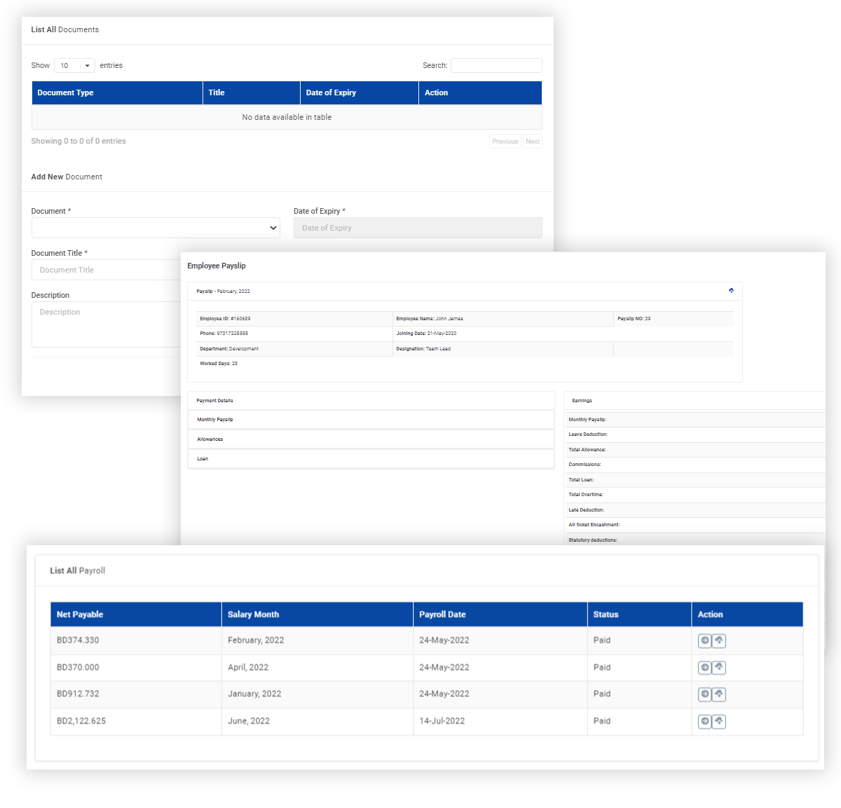 Employee Onboarding system in Bahrain