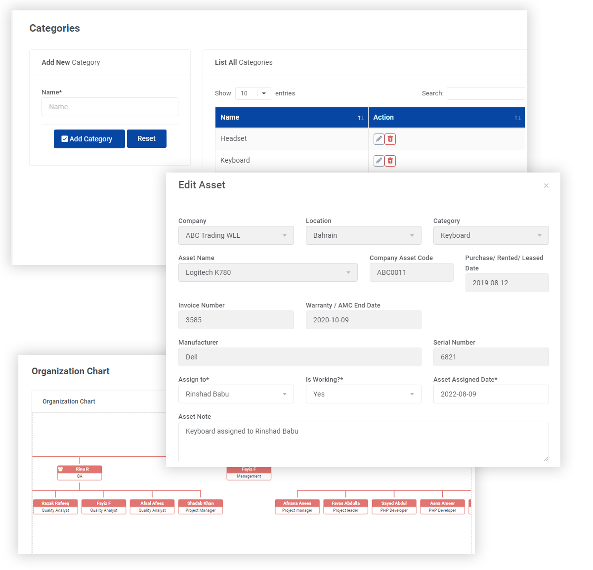 Asset Management System