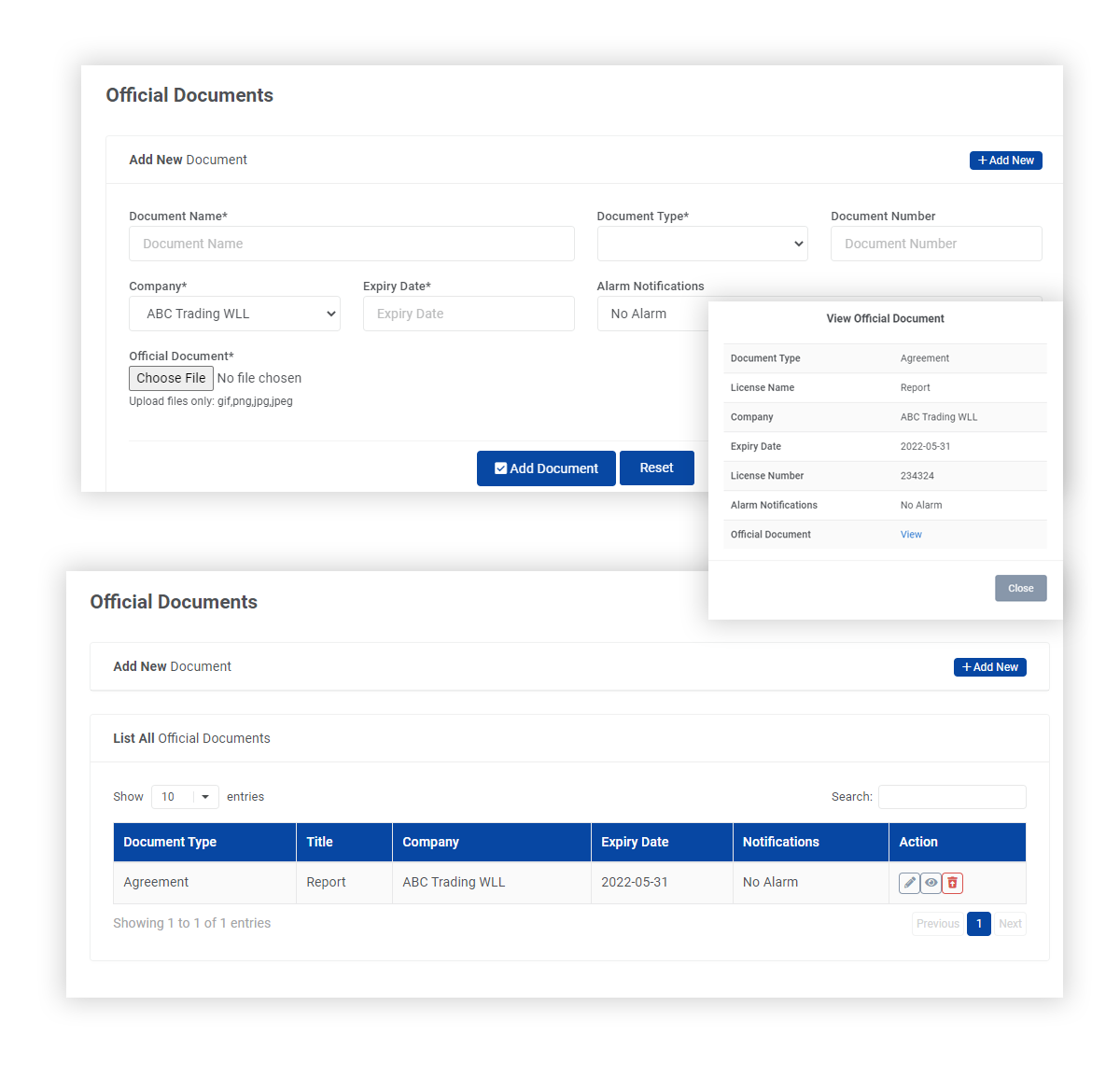 Digital Document Management System in Bahrain