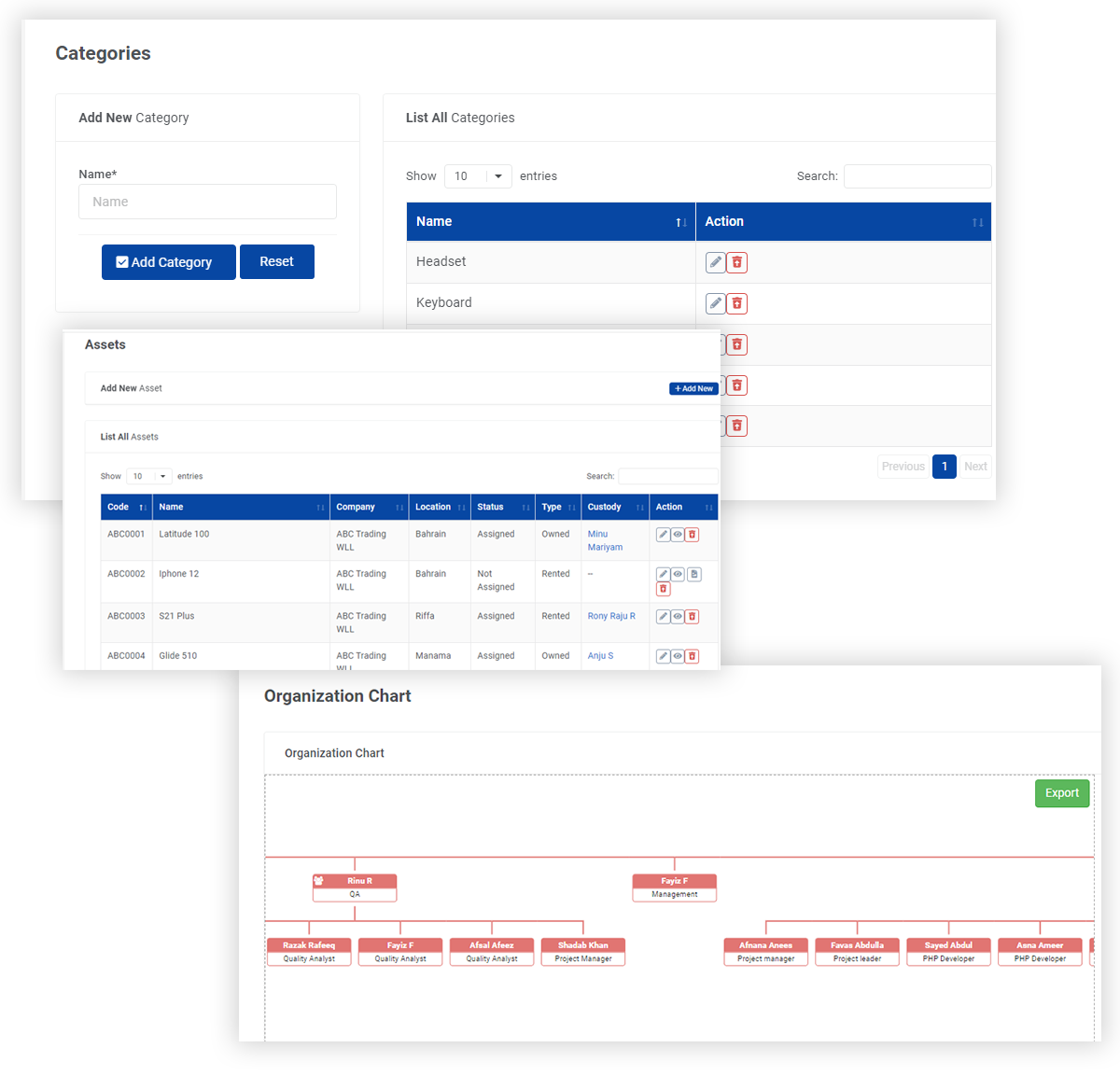 Assets Management Software in Bahrain