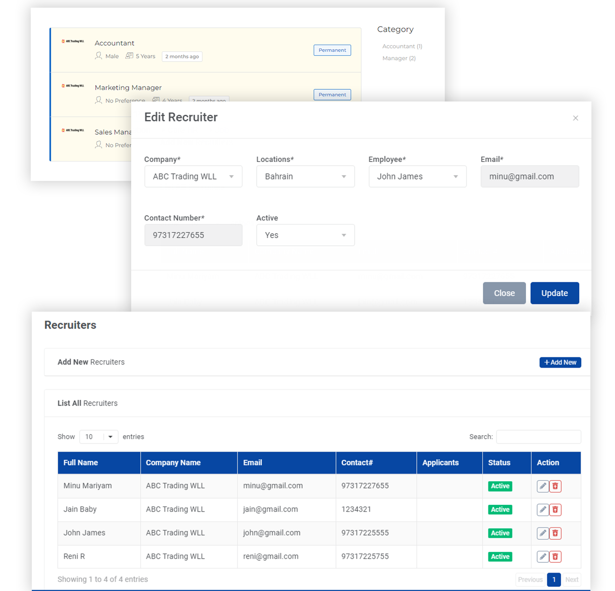 Recruitment Software