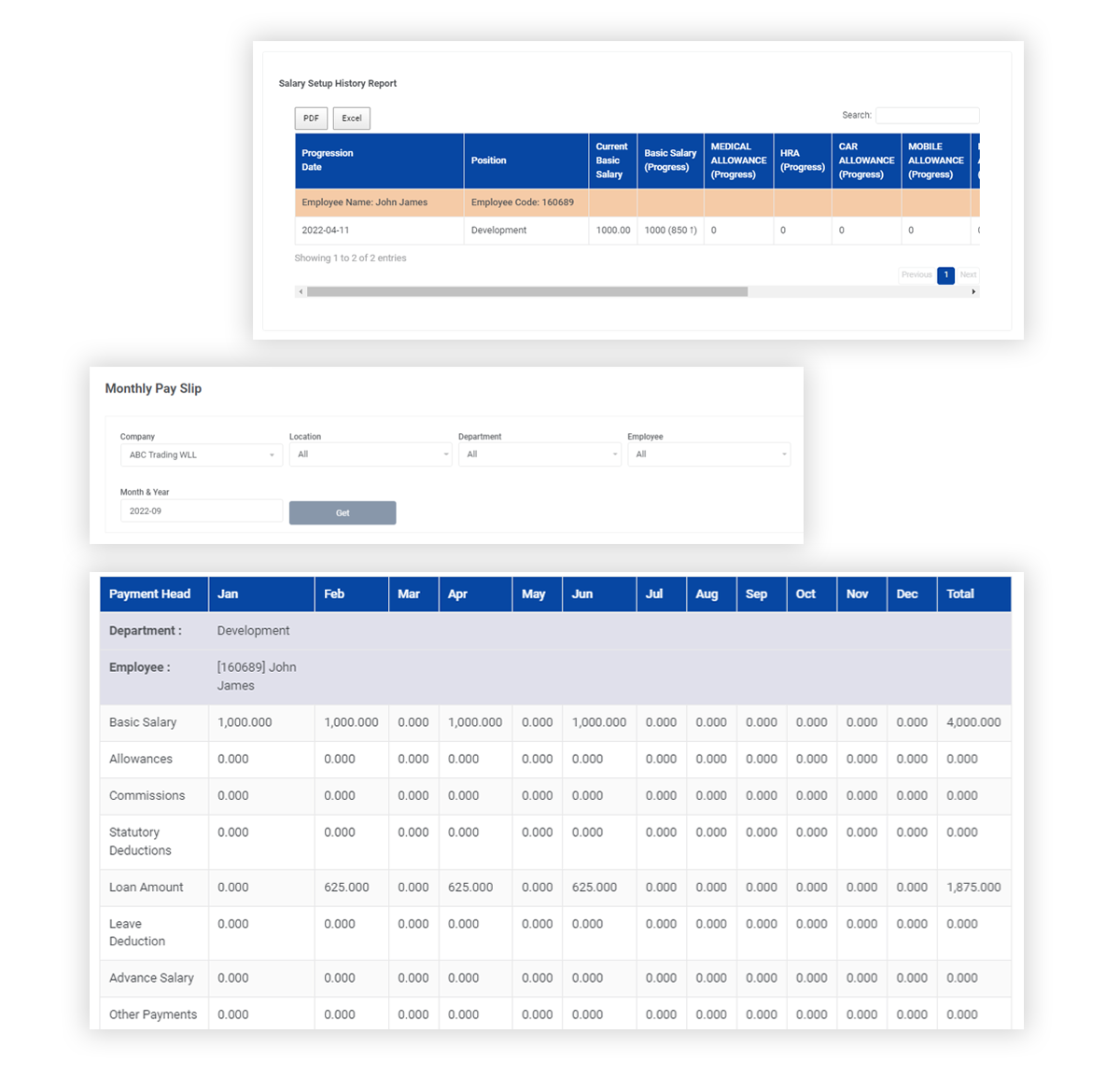 HRMS and Reporting System